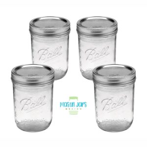 16 oz Boca Ancha - 4 piezas