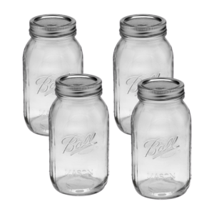 Paquete de 4 pz, 32 oz Boca Regular