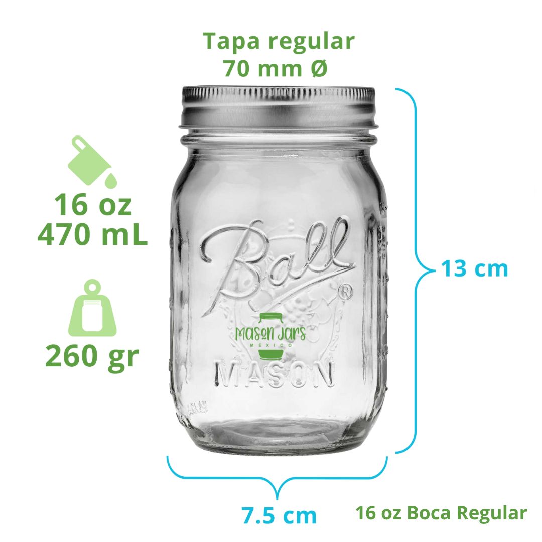 16 oz Boca Regular (12 pzas) - Image 3