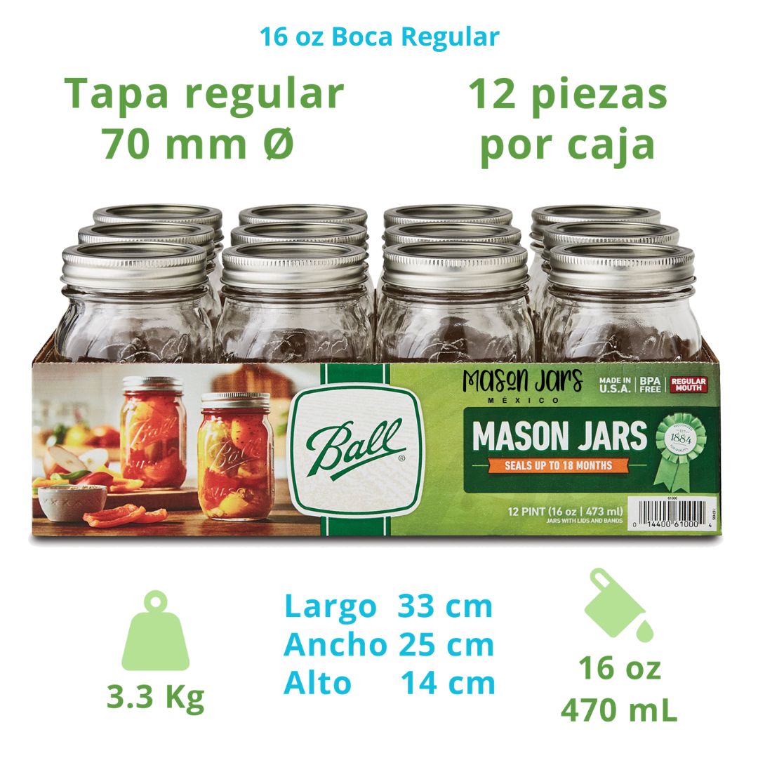 16 oz Boca Regular (12 pzas) - Image 7